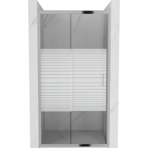 Sprchové dvere MEXEN Apia 110cm strieborné