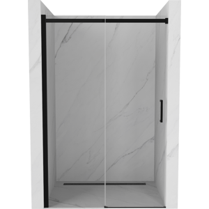 Sprchové dvere MEXEN OMEGA čierne, 150 cm