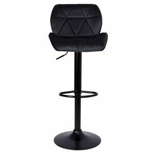 Barová stolička Hoker Grappo čierna