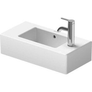 Umývadielko Duravit Vero 50x25 cm bez otvoru pre batériu 0703500000