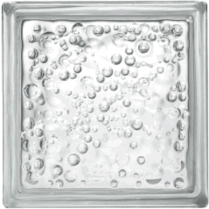 Luxfera Glassblocks číra 19x19x8 cm lesk 1908P
