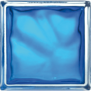 Luxfera Glassblocks blue 19x19x8 cm lesk 1908WBB