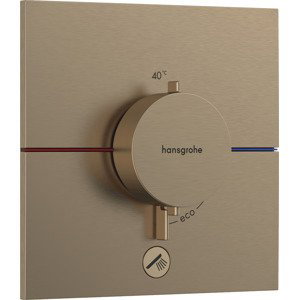Sprchová batéria Hansgrohe ShowerSelect Comfort E bez podomietkového telesa kartáčovaný bronz 15575140