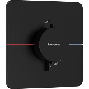 Sprchová batéria Hansgrohe ShowerSelect Comfort Q bez podomietkového telesa matná čierna 15588670