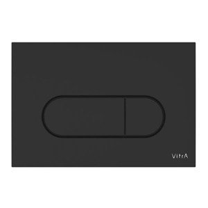 Ovládacie tlačidlo VitrA Root Round plast čierna 740-2211