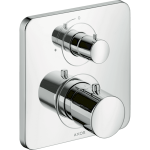 Podomietkový termostat Hansgrohe Axor Citterio M s uzatváracím ventilom, chróm 34705000