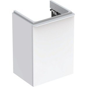Kúpeľňová skrinka pod umývadlo Geberit Smyle Square 44,2x62x35,6 cm biela 500.350.00.1