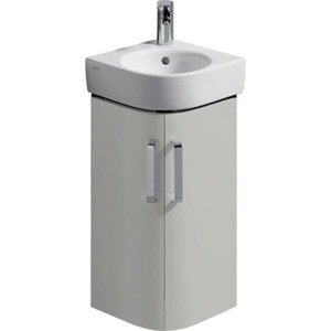 Kúpeľňová skrinka pod umývadlo Geberit Selnova 42,5x60,4x33 cm v šedej farbe 501.483.00.1