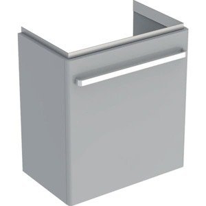 Kúpeľňová skrinka pod umývadlo Geberit Selnova 55x60,4x36,7 cm v šedej farbe 501.493.00.1