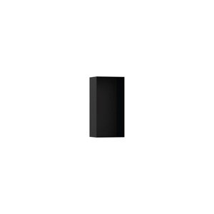 Polička Hansgrohe XtraStoris Minimalistic bez orámovania vo farbe matná čierna 56070670
