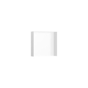 Polička Hansgrohe XtraStoris Minimalistic bez orámovania vo farbe matná biela 56073700
