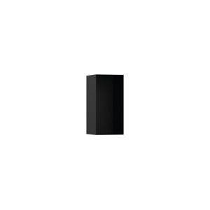 Polička Hansgrohe XtraStoris Minimalistic bez orámovania vo farbe matná čierna 56076670