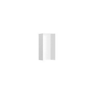 Polička Hansgrohe XtraStoris Minimalistic bez orámovania vo farbe matná biela 56076700