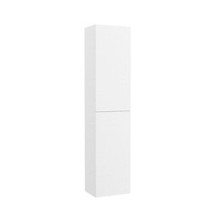Kúpeľňová skrinka vysoká Roca ONA 40x175x30 cm biela mat A857635509