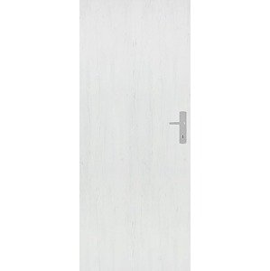 Bezpečnostné vchodové RC2 dvere Naturel Technické pravé 80 cm borovica biela B2BB80P