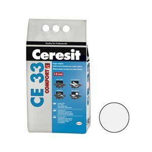 Škárovacia hmota Ceresit CE 33 biela 5 kg CG2A CE33501