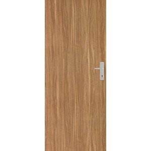 Protipožiarne interiérové dvere Naturel Technické pravé 90 cm orech karamelový DPOOK90P