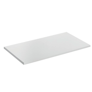 Doska pod umývadlo Ideal Standard Connect Air 100,4x44,2x1,8 cm v kombinácii svetlo šedá lesk / biela mat E0851EQ