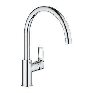 Drezová batéria Grohe BAULOOP s otočným ramienkom chróm 31368001