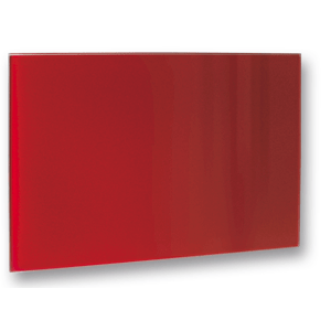 Vykurovací panel Fenix 60x110 cm sklo červená 5437729