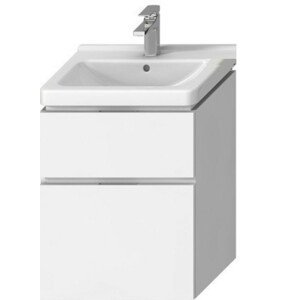 Kúpeľňová skrinka pod umývadlo Jika Cubito 54x39,8x68,3 cm biela H40J4224025001