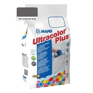 Škárovacia hmota Mapei Ultracolor Plus Londýnska šedá 5 kg CG2WA MAPU119