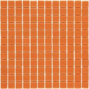 Sklenená mozaika Mosavit Monocolores naranja 30x30 cm lesk MC702
