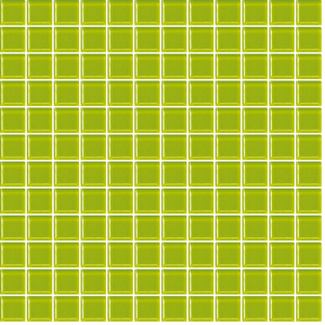 Sklenená mozaika Premium Mosaic zelená 30x30 cm lesk MOS25PI