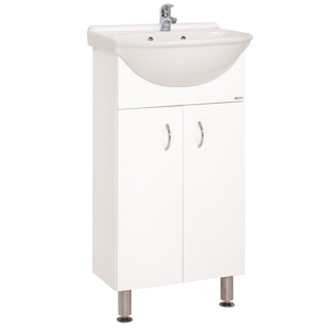 Kúpeľňová skrinka s umývadlom Keramia Pro 43x34,5 cm biela PRO45DV