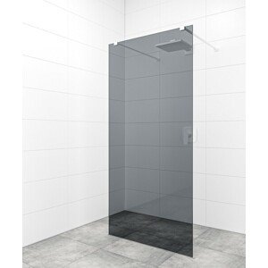 Sprchová zástena Walk-in 140 cm SAT vo farbe profilu biela SATBWI140KSZAVB