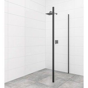 Bočné zástena k sprchovacím dverám 80 cm SAT TEX BB SATSTENATEXD80C