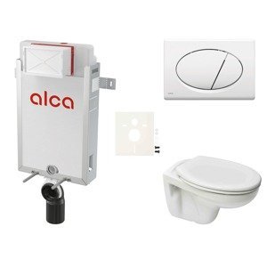 Cenovo zvýhodnený závesný WC set Alca na zamurovanie + WC S-Line S-line Pre SIKOAP1