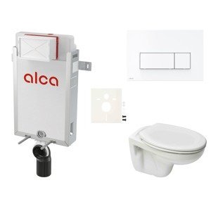 Cenovo zvýhodnený závesný WC set Alca na zamurovanie + WC S-Line S-line Pre SIKOAP7