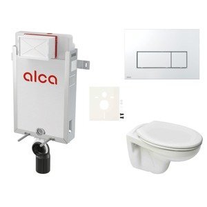 Cenovo zvýhodnený závesný WC set Alca na zamurovanie + WC S-Line S-line Pre SIKOAP8
