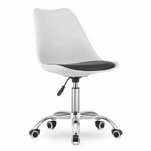 Bielo-čierna kancelárska stolička PANSY