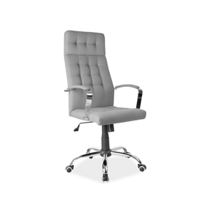 Sivá kancelárska stolička Q-136