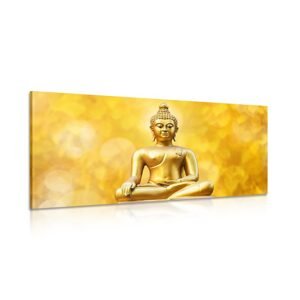 Obraz zlatá socha Budhu