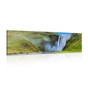 Obraz ikonický vodopád na Islande