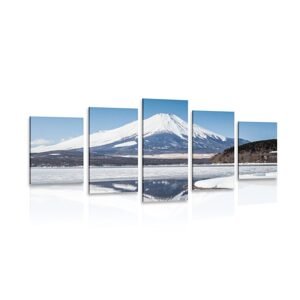 5-dielny obraz japonská hora Fuji