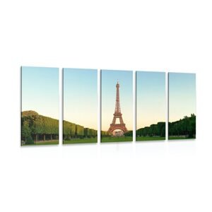 5-dielny obraz dominanta Paríža