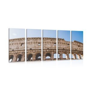 5-dielny obraz Koloseum