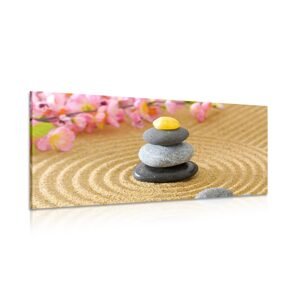 Obraz Zen kamene v tvare pyramídy
