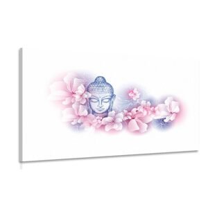Obraz Budha s kvetmi sakury