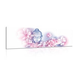 Obraz Budha s kvetom