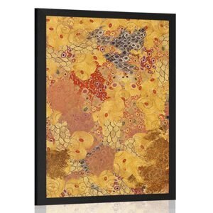 Plagát abstrakcia v štýle G. Klimta