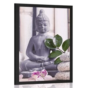Plagát wellness Budha