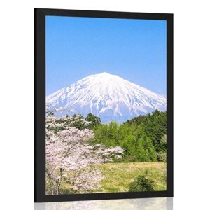 Plagát sopka Fuji