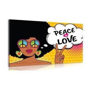 Obraz život v mieri - PEACE & LOVE