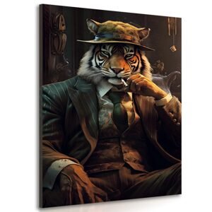 Obraz zvierací gangster tiger