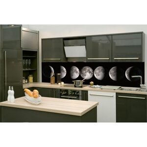Samolepiaca fototapeta do kuchyne fázy mesiaca